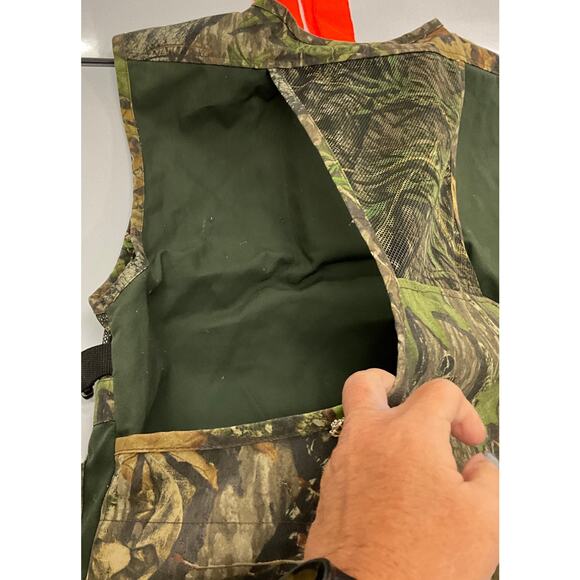 Mossy Oak Field Staff Full Strut  L/XL Hunting Vest Adjustable Removable Cushion - Picture 11 of 11
